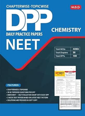 Buy MTG Chapterwise Topicwise Daily Practice Papers (DPP) Sheets For ...