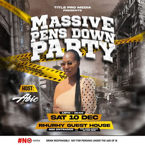 ‘No to pens-down parties’ – Mpumalanga Education says