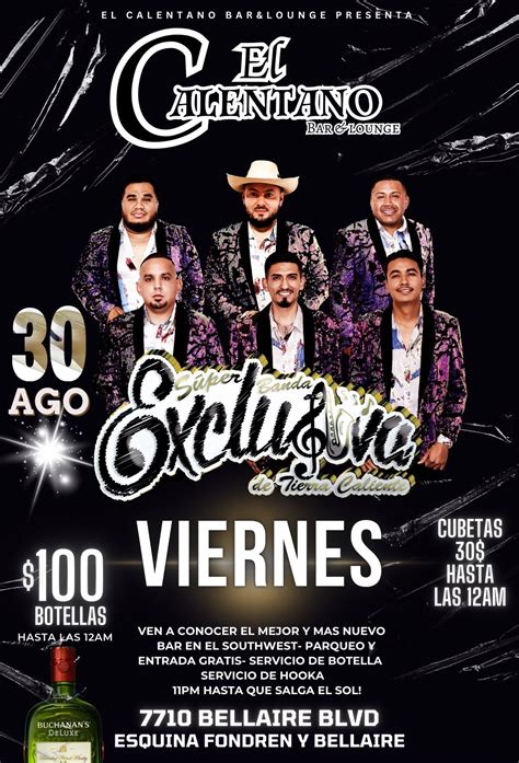 Super Banda Exclusiva De Tierra Caliente, South West, Alief, 30 August ...