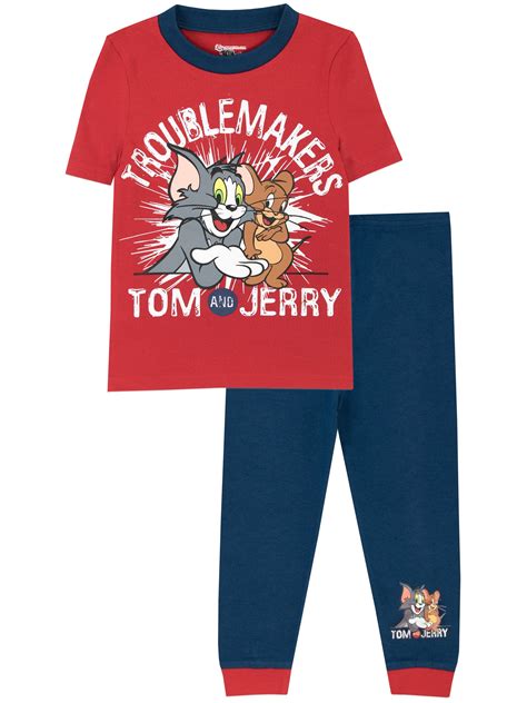 Tom And Jerry Tom And Jerry Boys Pyjamas Snuggle Fit | Desertcart INDIA