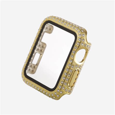Gold Apple Watch Crystal Screen Protector Cases | The Salty Fox