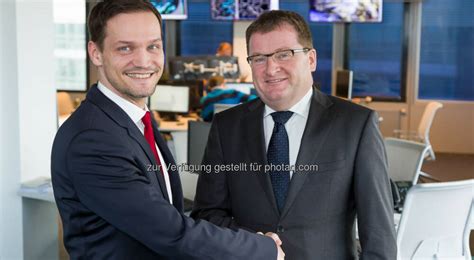 Michael Fassnauer (CEO Ubimet GmbH), Robert Wasner (Mitglied des ...