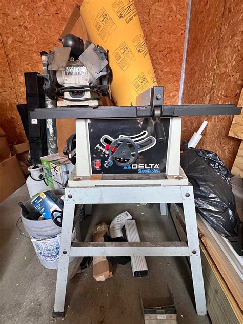 Delta ShopMaster Table Saw, stand, wheel grinder - Saws & Blades - New ...