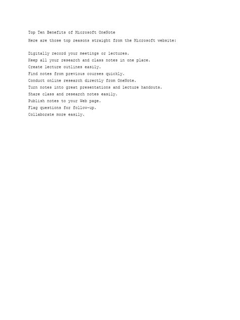 Image result for Benefits of Using OneNote