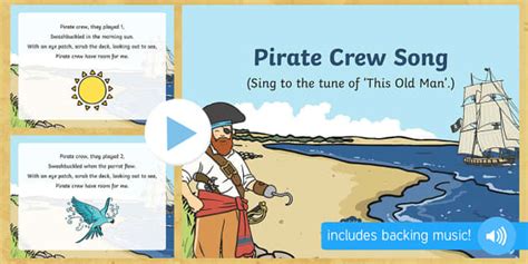 Pirate Crew Song PowerPoint