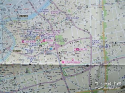 2020版上海浦东新区旅游地图52乘74CM 上海浦东新区地图 浦东新区地图_孔夫子旧书网