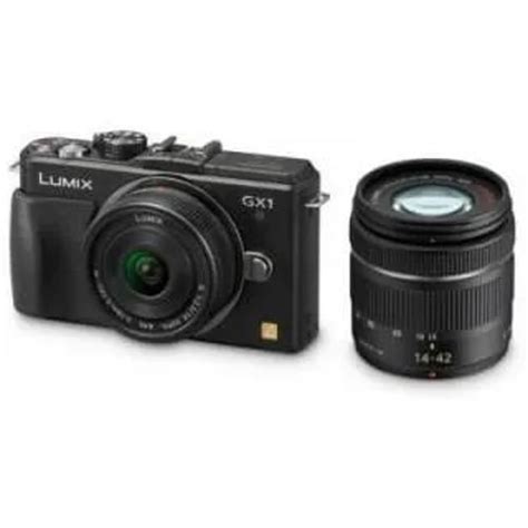 Panasonic Lumix DMC-GX1W (14-42mm f/3.5-f/5.6 and 14mm f/2.5 Kit Lens ...