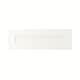 SANNIDAL drawer front, white, 60x20 cm (235/8x77/8") - IKEA