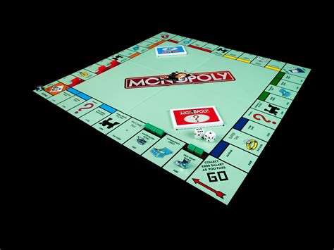 Monopoly Bord Close Up Symbol Picture Close Up Monopoly Game German