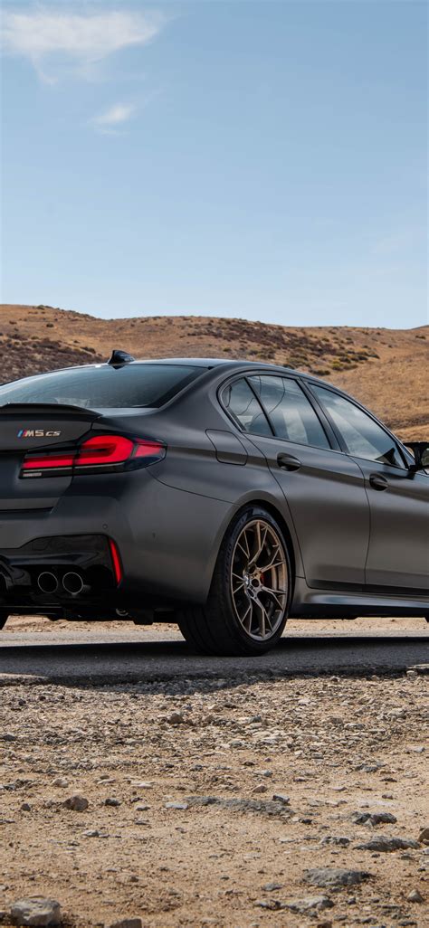 Download wallpaper BMW, rear view, M5, F90, BMW M5 CS, section bmw in ...