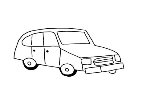 小汽车简笔画：概念车_儿童简笔画小汽车