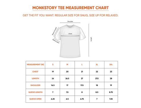 Size-Chart | Monkstory