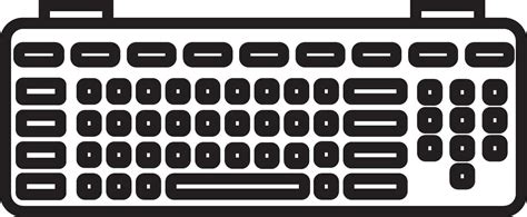Image result for Computer Keyboard Line Art