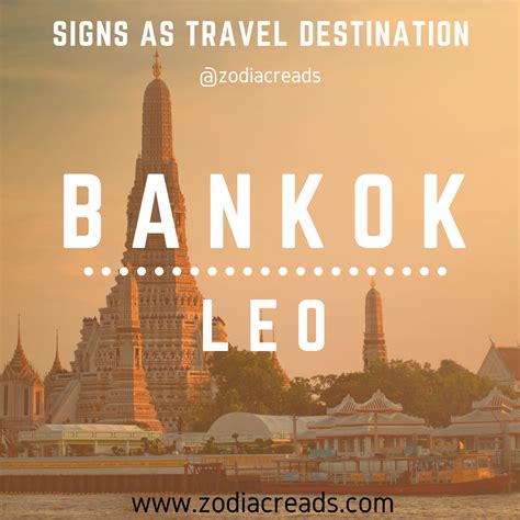 Zodiac Signs as Travel Destinations | ZodiacReads