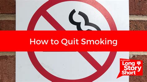 How to Quit Smoking - Dr. David Long - Lubbock Cooper Health Center