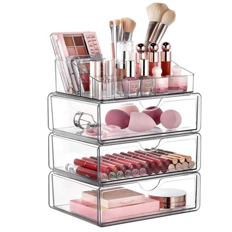 Walmart's 4-Tier Clear Makeup Organizer Is a Must-Have - Parade