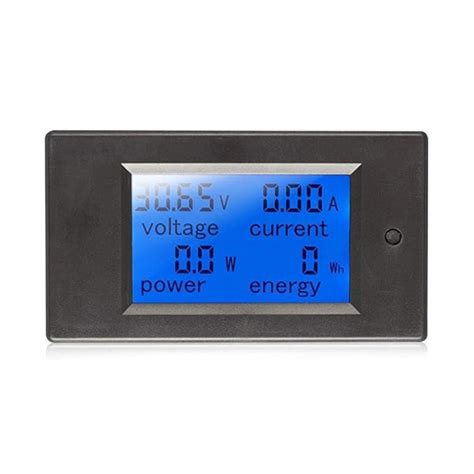 amiciSense DC Energy Meter 4 in 1, 6.5V-100V 20A (2kW) Power Meter ...