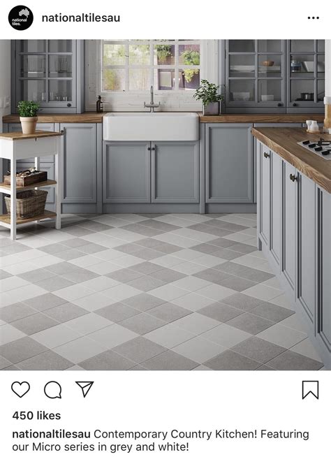 Grey and White Kitchen Backsplash Idea