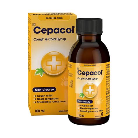 Cepacol Non-Drowsy Cough & Cold Syrup 100ml - Med365