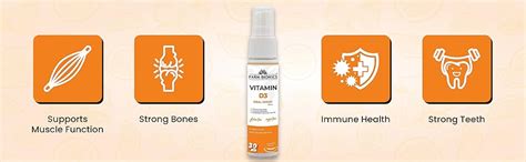 FARM BIONICS Vitamin D3 400 IU Spray Supplement, 30 ml | Vitamin D3 ...