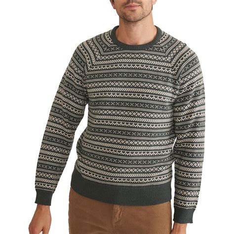 Marine Layer Knox Fair Isle Sweater - Men's - Clothing