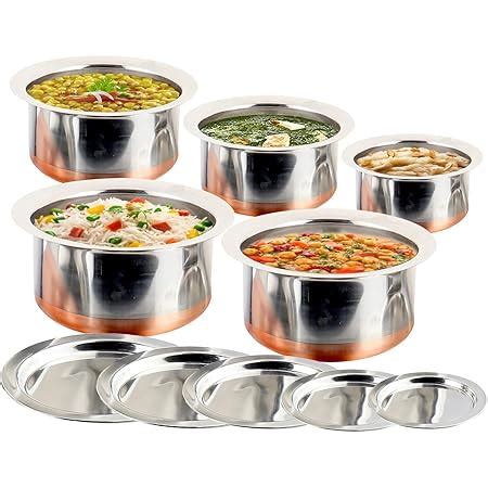 SPRINGWAY - Brand of Happiness | Stainless Steel 5 Pcs Patila Set/Tope ...