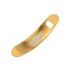 Buy Stainless Steel Garlic Press Rocker Color Me Metal Garlic Mincer ...