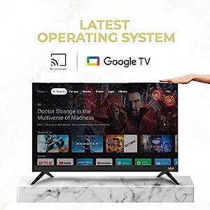 Vu 139 cm (55 inches) Premium Series 4K Ultra HD Smart LED Google TV ...