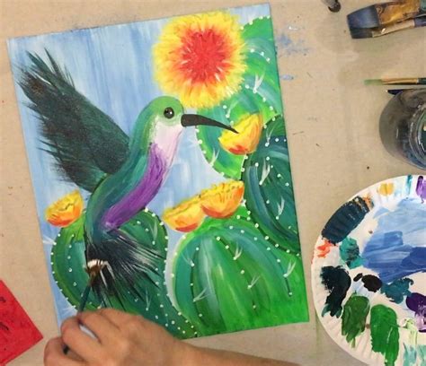 Image result for How to Paint Hummingbirds Tutorials