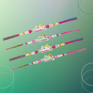 Puff Smart Bhaiya Bhabhi Rakhi Mauli Thread Rakhi Set Price in India ...