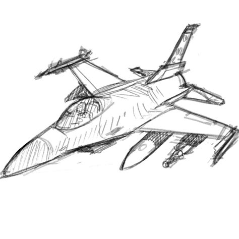 Drawing Jet Fighter