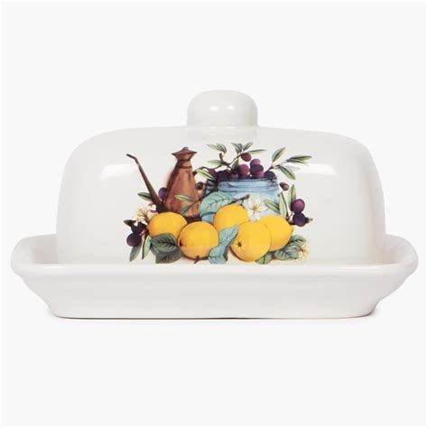 Buy Cranberry Butter Dish from Home Centre at just INR 495.0