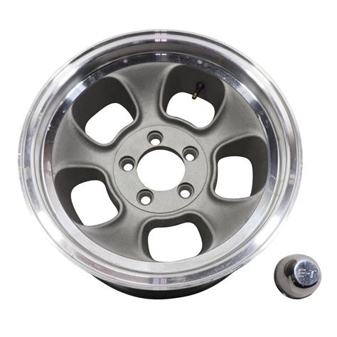 Team III ET Five-Window 15 In Wheel, 15x8, 5x4.5, 4 In Backspace