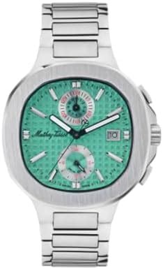 Buy Mathey-Tissot Stainless Steel Blue Dial Quartz Analogue Watch for ...