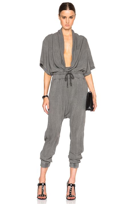 NSF Gina Jumpsuit in Pigment Black | FWRD