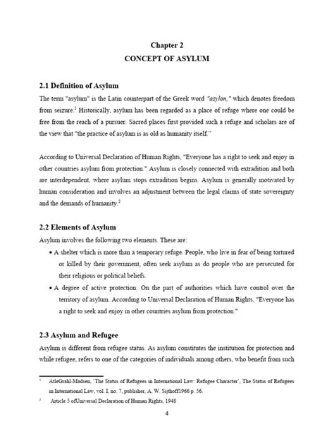 Image result for Asylum Paper Sample