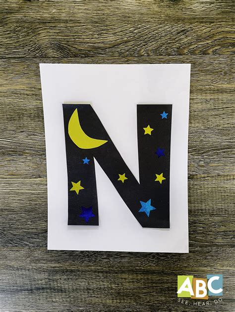 Letter N | Explore & Create — ABC See, Hear, Do | Preschool letter ...