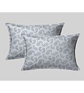 Buy LINENWALAS Cotton Solid 400Tc Softest Long Staple Silky Soft Pillow ...