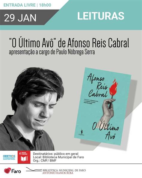 Leituras - "O Último Avô" de Afonso Reis Cabral - apresentação a cargo ...