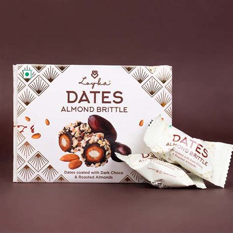 Send Loyka Dates Almond Brittle Gift Pack Online - GAL23-110998 | Giftalove