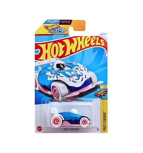 Hot Wheels Donut Drifter Die-Cast Car - HW Race Team Series Sam's Toy ...
