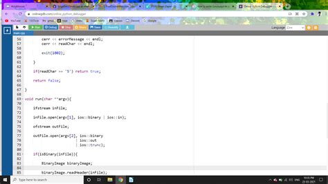 Edge Chasing Algorithm Program 的图像结果