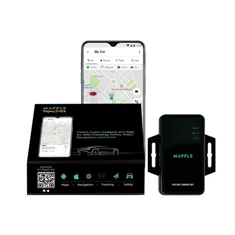 Mappls Lx10 Deep Installed GPS Vehicle Tracker by MapmyIndia | Live ...