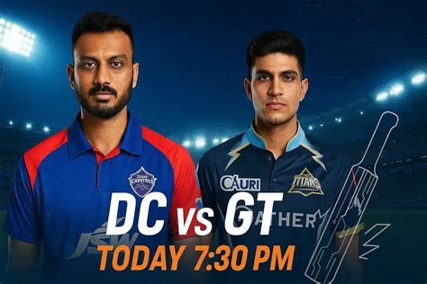 GT vs DC: Dream11 Prediction, Pitch Report, Player Form & Head-to-Head ...