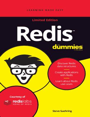 redis for dummies pdf - Blank Fillable Template | Fill Out, Print ...