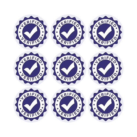 Anne Print Solutions® Pack of 1600 Pcs Verified Die Cut Stickers Self ...