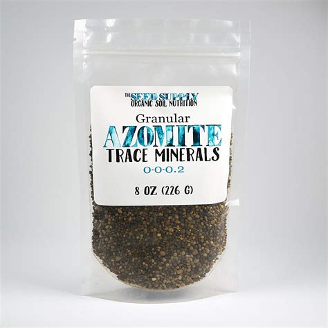 The Seed Supply 8 Ounces Granular AZOMITE by The Seed Supply - Natural ...
