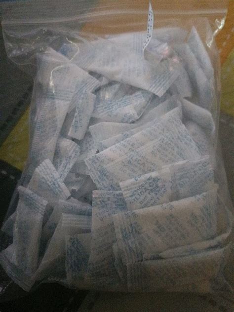 AONTAN ENTERPRISE Silica Gel Packets 100 pcs (Each 2 Gram) For Moisture ...