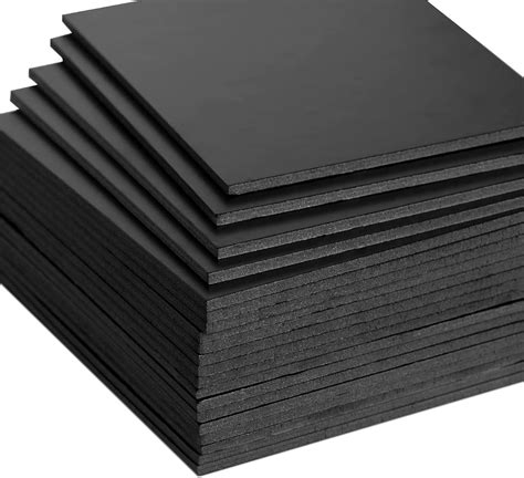 Amazon.com : WLUSSELL 20 Pack Black Foam Board 11 x 14 Inch Black Foam ...
