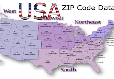 Zip Code Locations List 的图像结果